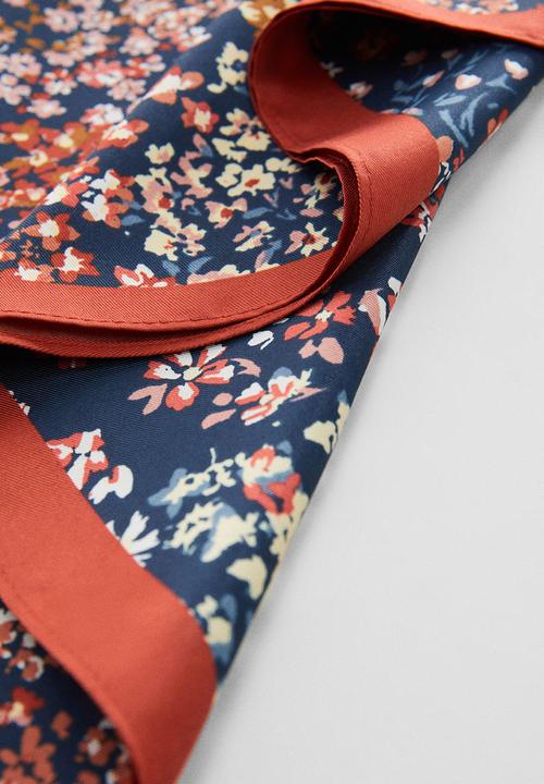 MANGO - Neck scarf sabela - navy