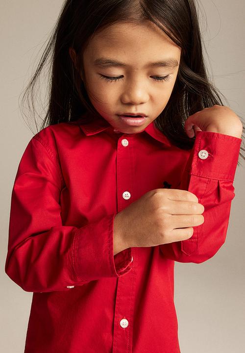 H&M - Cotton shirt - red