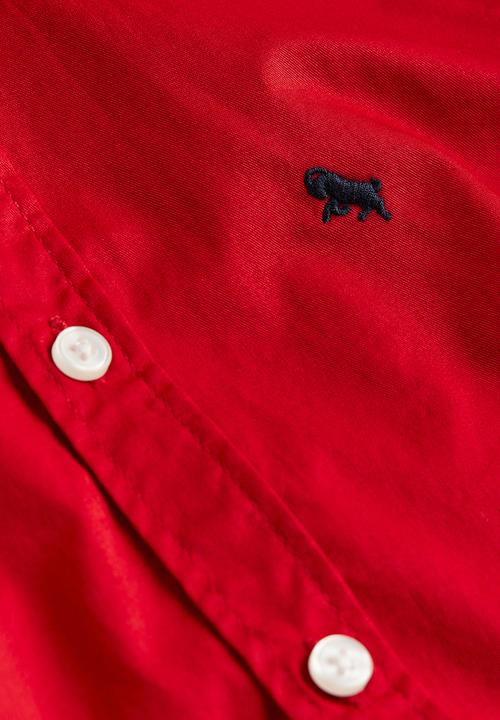 H&M - Cotton shirt - red