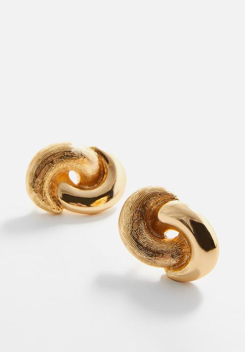 MANGO - Earrings carlota - gold