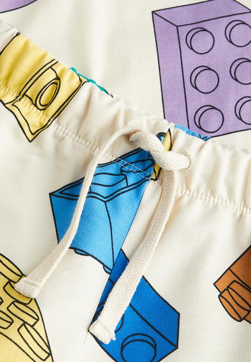 H&M - 2-Piece printed set - white lego