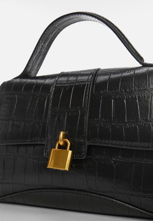 MANGO - Bag victoria - black
