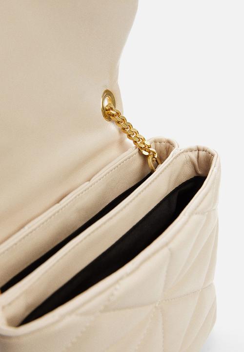 MANGO - Bag lur - light beige