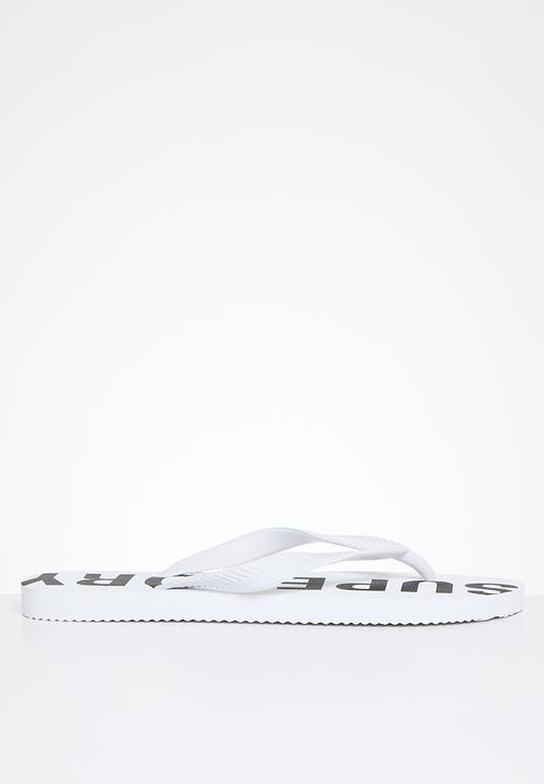 Superdry. - Code core sport flip flop - optic/black