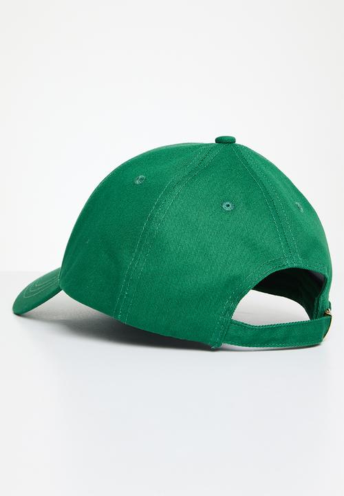 POLO - 6 Panel classic peak - green