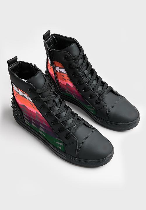 Steve Madden - Chaos- black & red