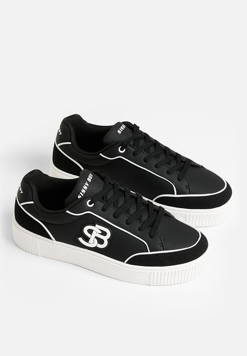SISSY BOY - SB logo sneaker - black