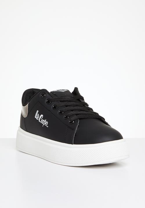 Lee Cooper - Bria sneaker - black & silver