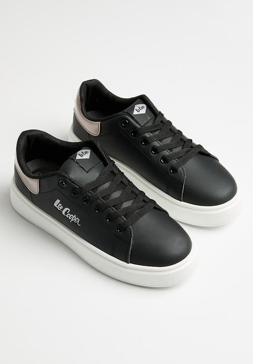 Lee Cooper - Bria sneaker - black & silver