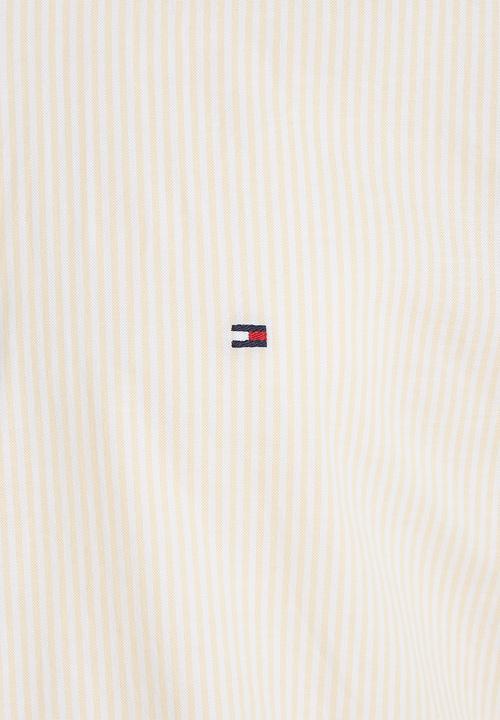 Tommy Hilfiger - 1985 Flex oxford stripe rf shirt  - yellow