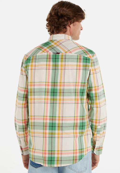 Tommy Hilfiger - Tjm clsc essential check print - green