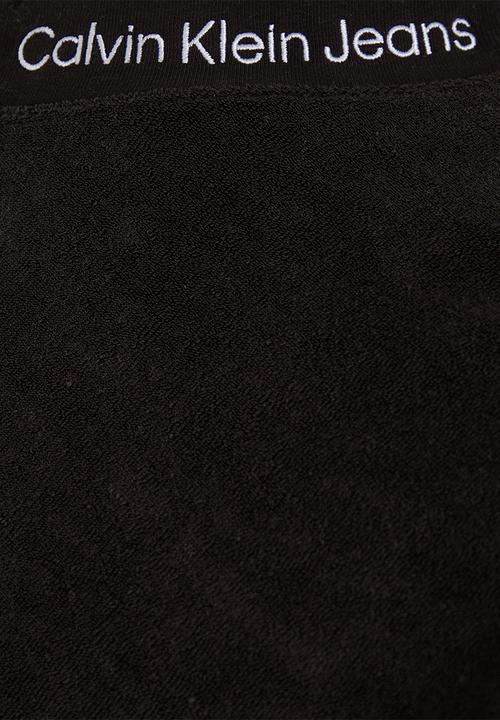 Calvin Klein - Towelling tee - ck black