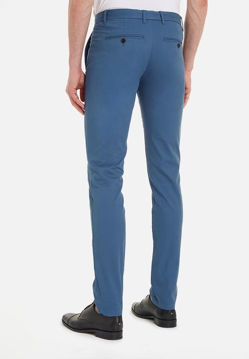 Tommy Hilfiger - Bleecker chino 1985 pima cotton - blue coast