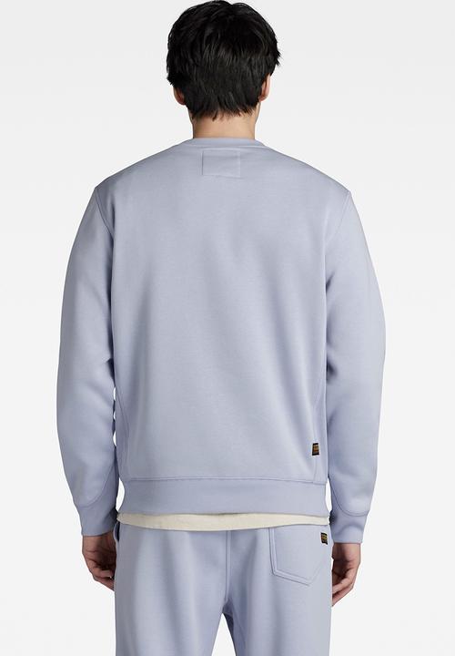 G-STAR - Premium core r sw l\s Pacior sweat r - icelandic blue