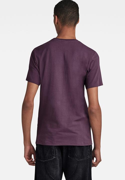 G-STAR - Slim base r t s\s Compact stretch jersey o - lt maze