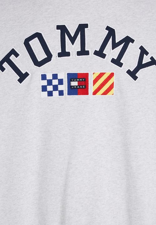 Tommy Hilfiger - Tjm boxy cb archive crew - light grey