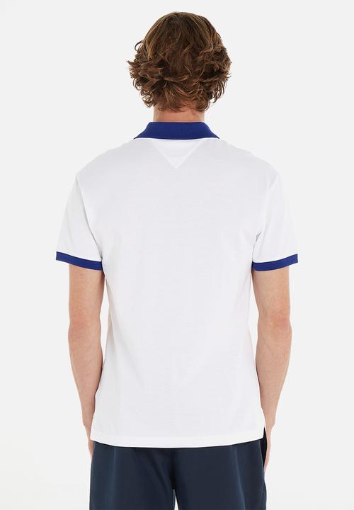 Tommy Hilfiger - Tjm classic contrast tj NY polo - white