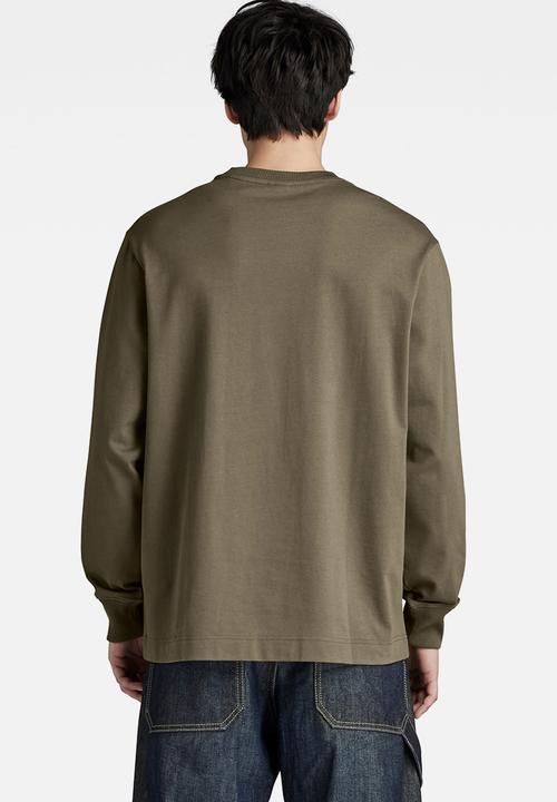 G-STAR - Essential loose r t l\s Signe jersey o - turf