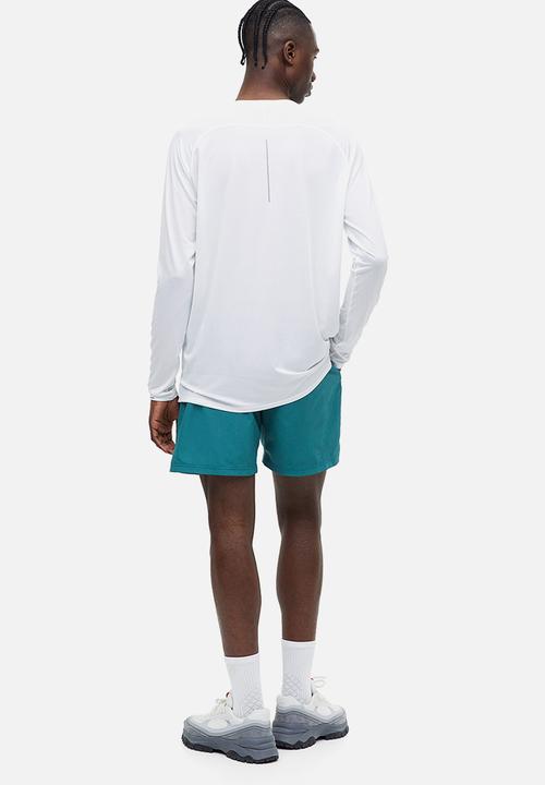 H&M - Drymove™ woven sports shorts with pockets - teal 