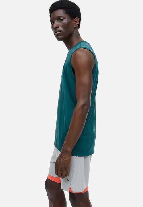 H&M - Drymove™ running vest top - dark turquoise develop 