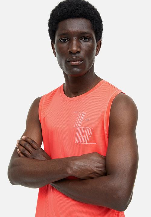 H&M - Drymove™ running vest top - coral develop