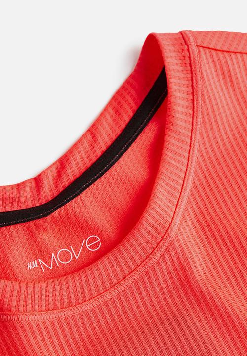 H&M - Drymove™ running vest top - coral develop