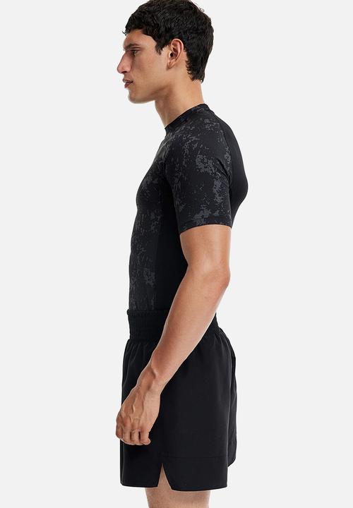 H&M - Drymove™ sports T-shirt - dark grey patterned