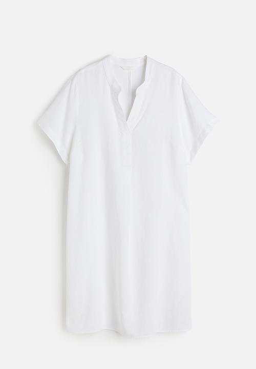 H&M - V-neck tunic - white