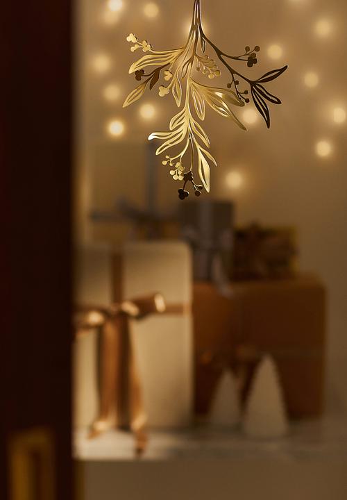 H&M - Metal mistletoe ornament - gold-coloured