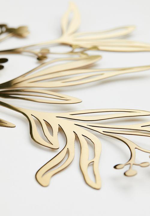 H&M - Metal mistletoe ornament - gold-coloured