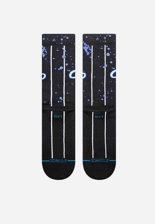 Stance Socks - Overspray orl - black