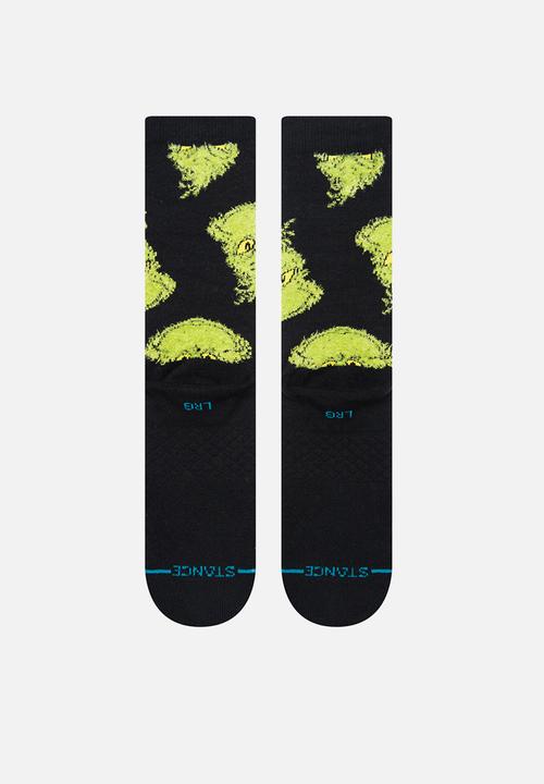 Stance Socks - Mean one crew - black
