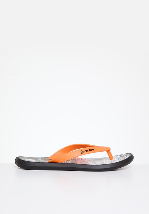 Ipanema - Rider R1 Play Kids - Black & Orange