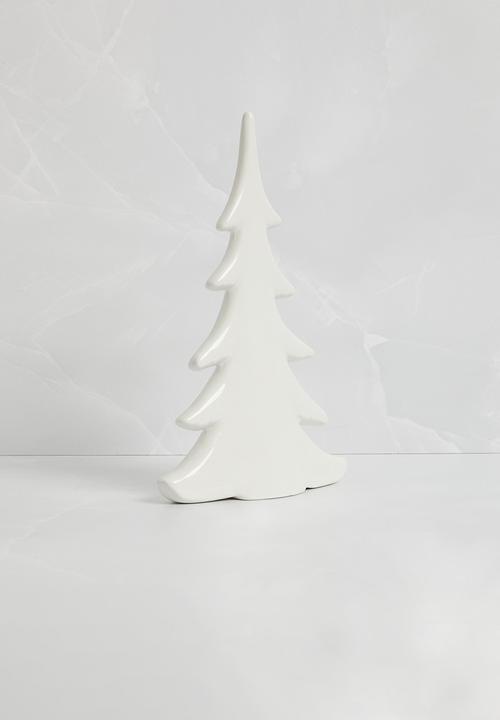 H&S - Modern pine tree - white