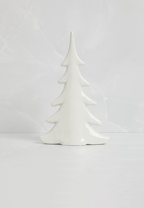H&S - Modern pine tree - white
