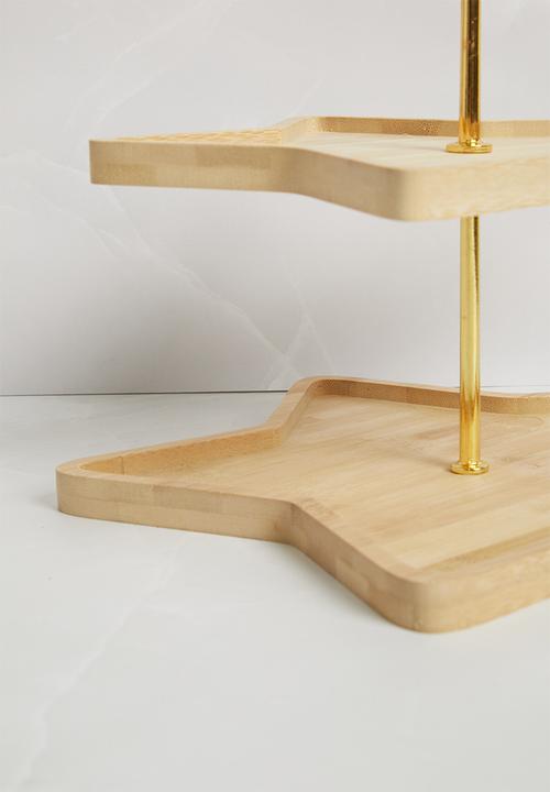 Excellent Houseware - Twinkle food stand - natural