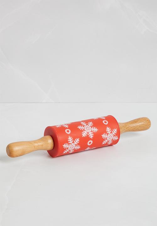 H&S - Xmas tree cookie set - red