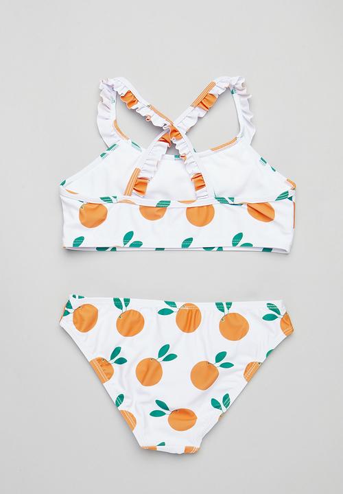Pop Candy - Printed bikini set - white 