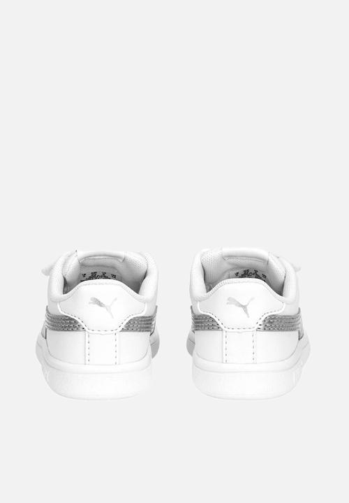 PUMA - Puma smash v2 metallics v inf - puma white grey silver