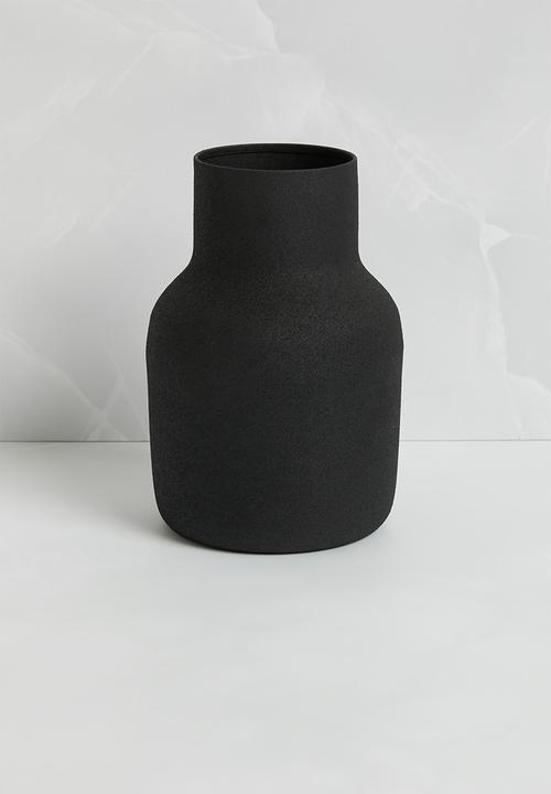 H&S - Cluster vase set of 3 - black