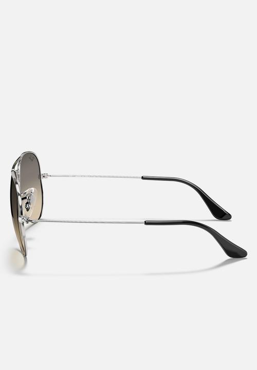 Ray-Ban - Ray-Ban Aviator Gradient Sunglasses - Silver