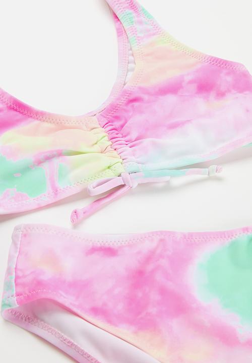 Pop Candy - Tie dye bikini set - multi