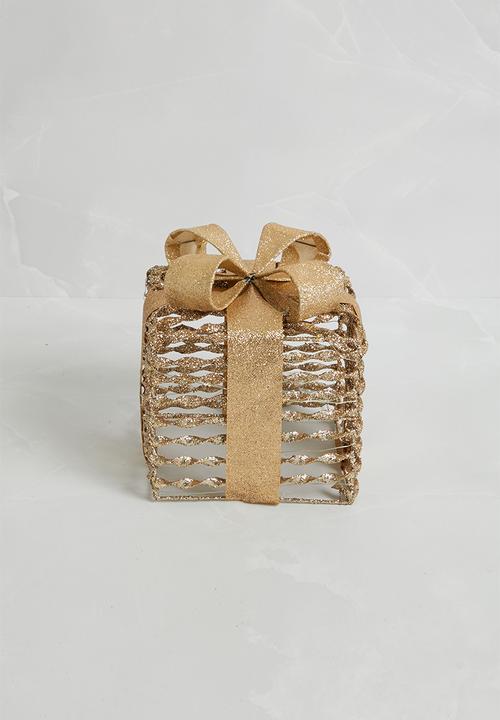 H&S - Twisted LED gift set of 3 - gold