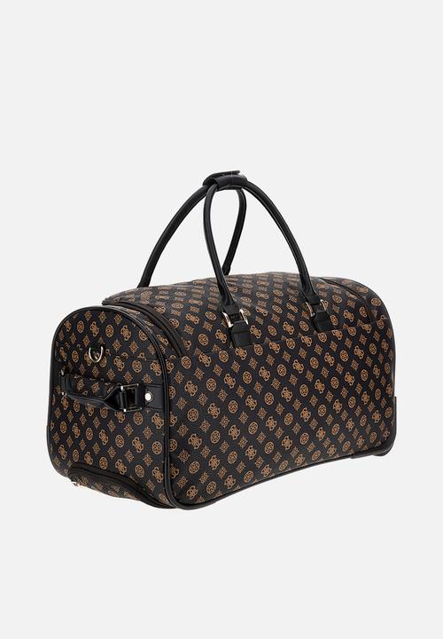 GUESS - Wilder wheeled duffle - brown 