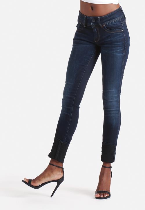 G-STAR - Lynn Skinny Slender Superstretch Jeans Wmn - Medium Aged