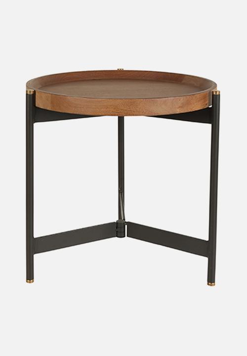 Hertex Haus - Roundhouse side table - nutmeg