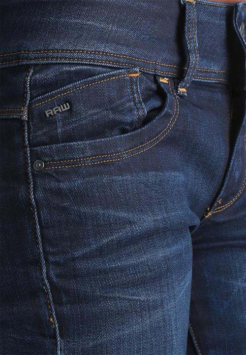 G-STAR - Lynn Skinny Slender Superstretch Jeans Wmn - Medium Aged