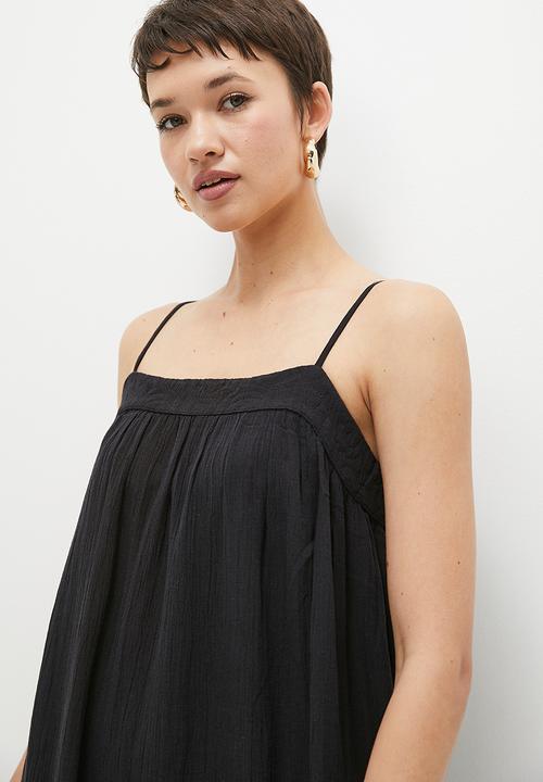 H&M - Crêpe dress - black 