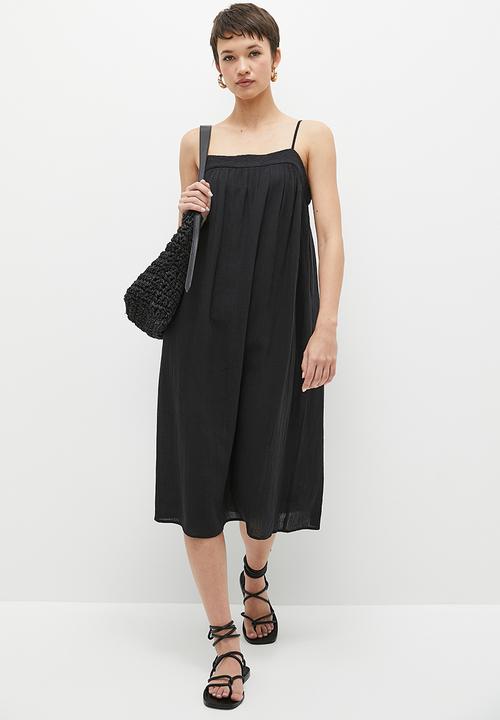 H&M - Crêpe dress - black 