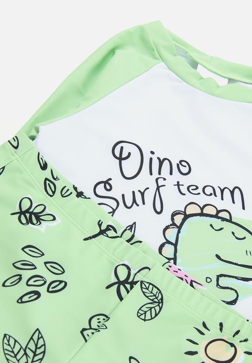 Pop Candy - 2 Piece swimset - green/white